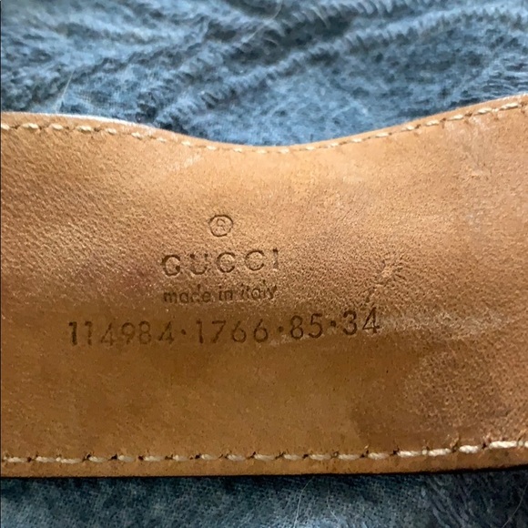 Gucci belt